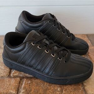 K-Swiss Women's Court Pro II Black Sneaker Sz 6
